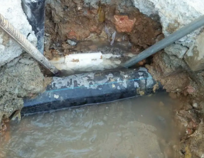 永德测漏水之水管漏水